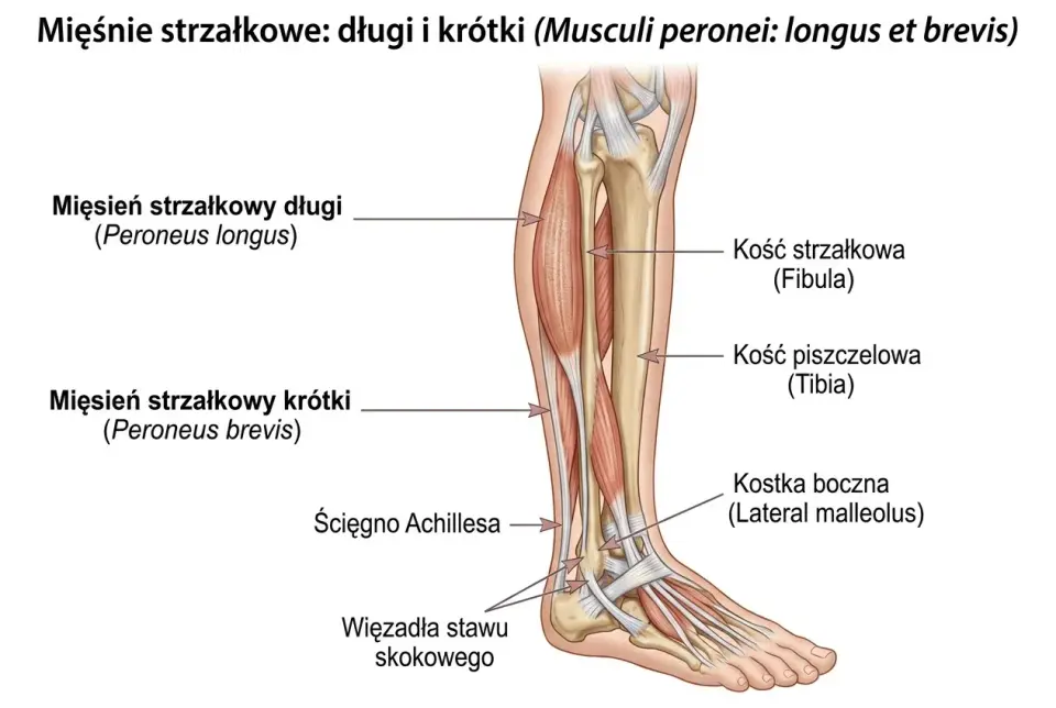 Mięsień strzałkowy krótki - jak działa i kiedy boli?